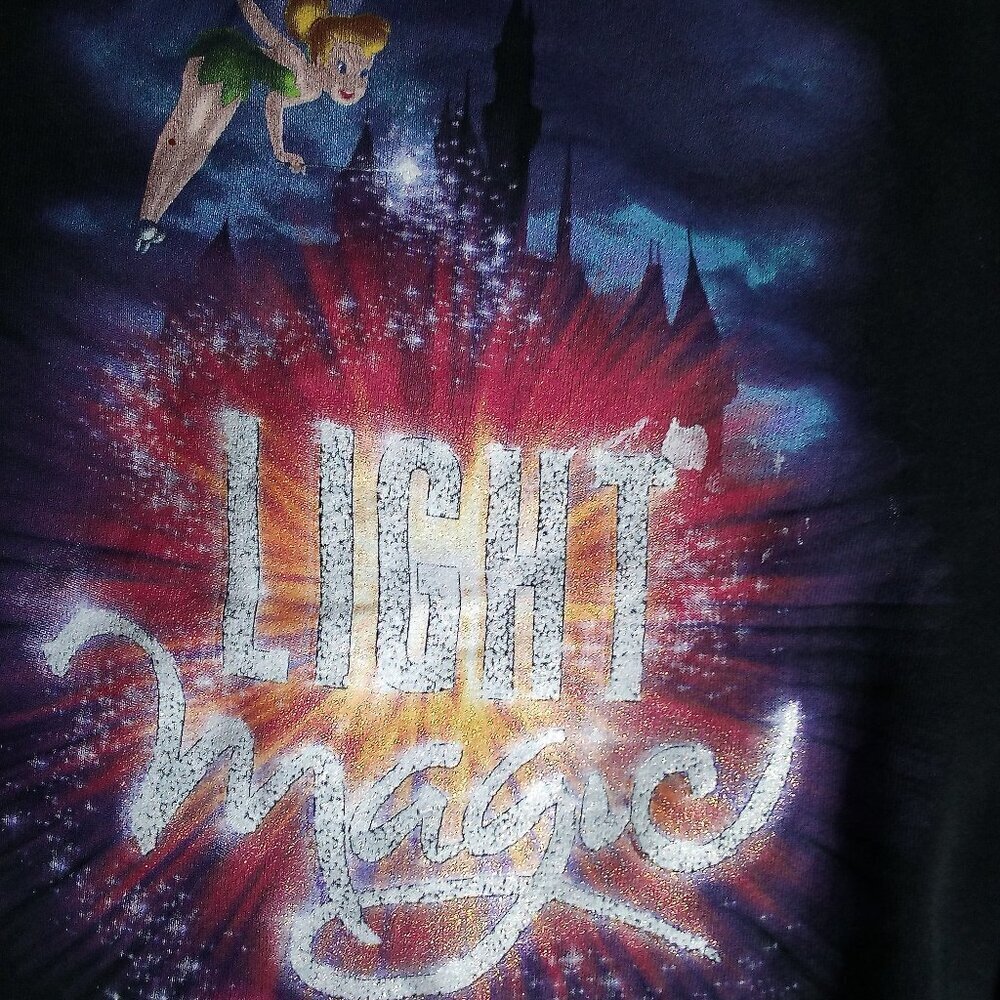 Vintage Disneyland Mickey Inc. Light Magic Tinkerbell Crewneck Sweatshirt